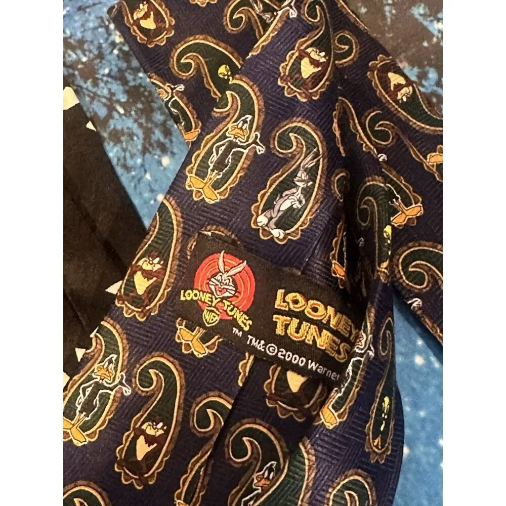 Vintage Looney Tunes‎ Ties Lot Of 2